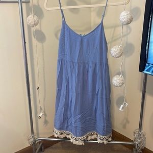 Women’s blue dress